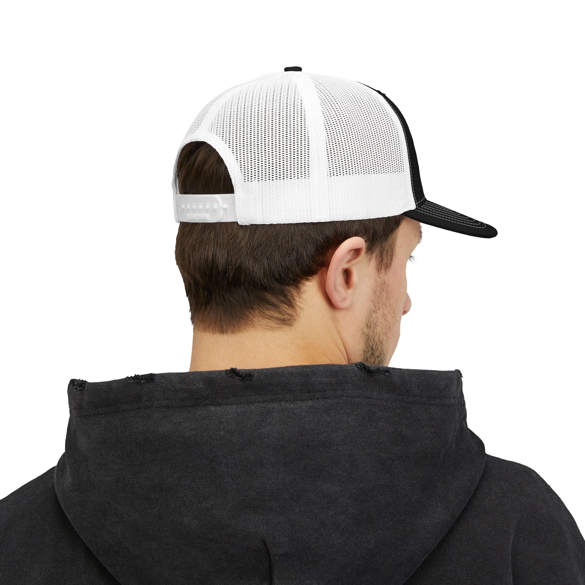 Trucker Hat - Lone Wolf Links with Crossed Tees Embroidered Snapback