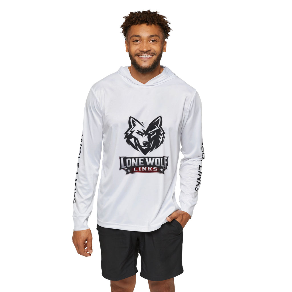 Lone Wolf Links Golf Hoodie - Men's Performance Warmup Hoodie