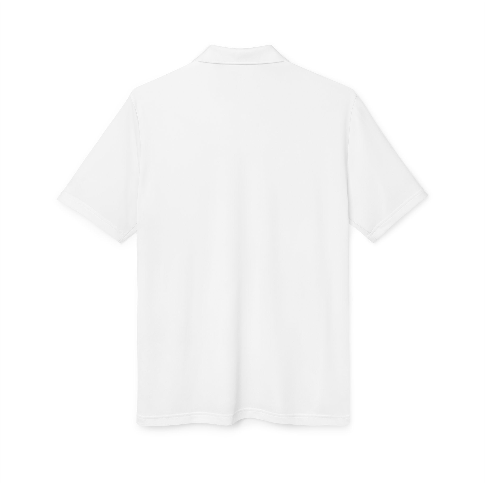 Unisex Performance Polo - Wolf with Crossed Tees