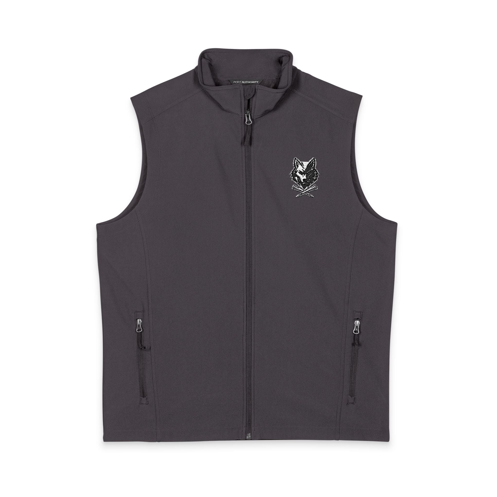 Embroidered Core Soft Shell Vest - Men’s Golf Lightweight Windproof Vest
