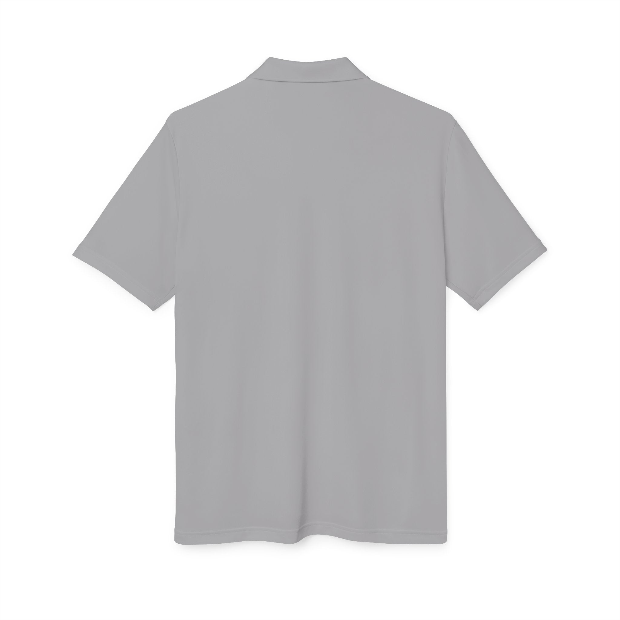 Unisex Performance Polo - Wolf with Crossed Tees