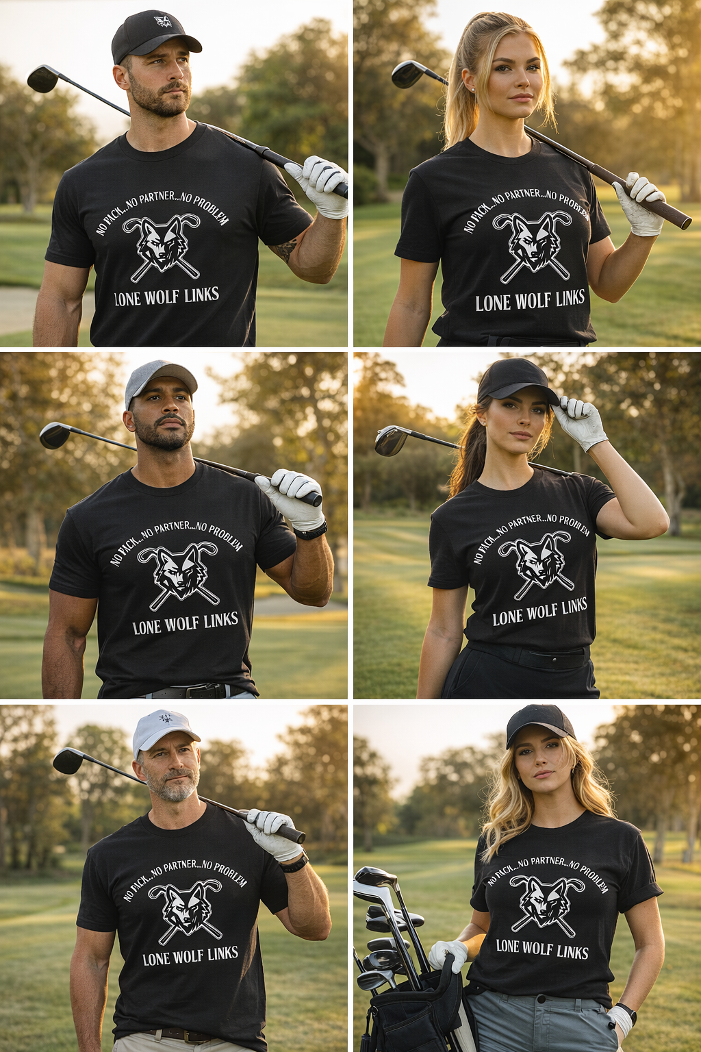 No Pack. No Partner. No Problem. Tee